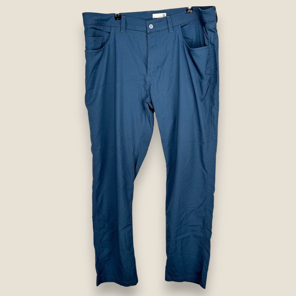 Tasc Performance Tech Pants Men 38x30 Tailored Fit Navy Blue Straight Travel